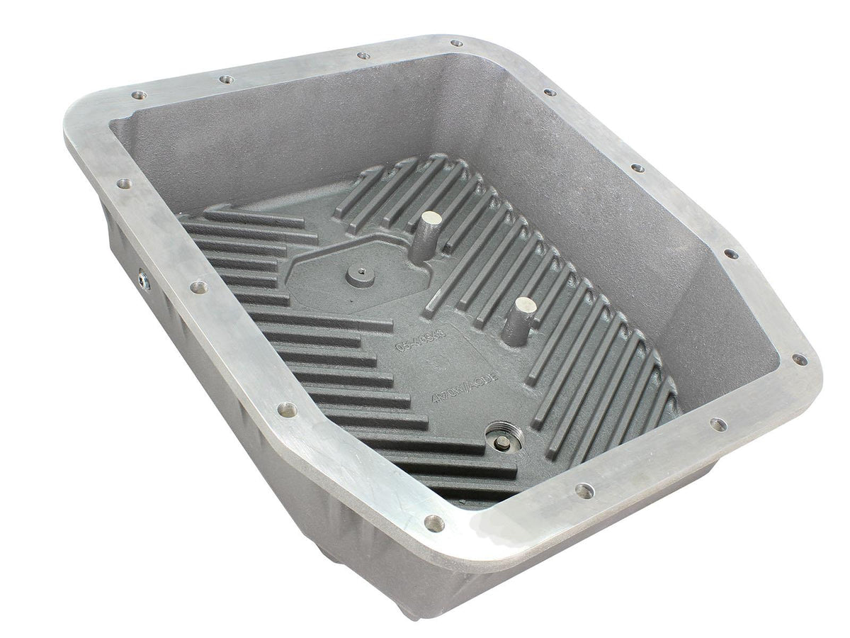 aFe POWER Transmission Pan Raw w/ Machined Fins - 46-70220
