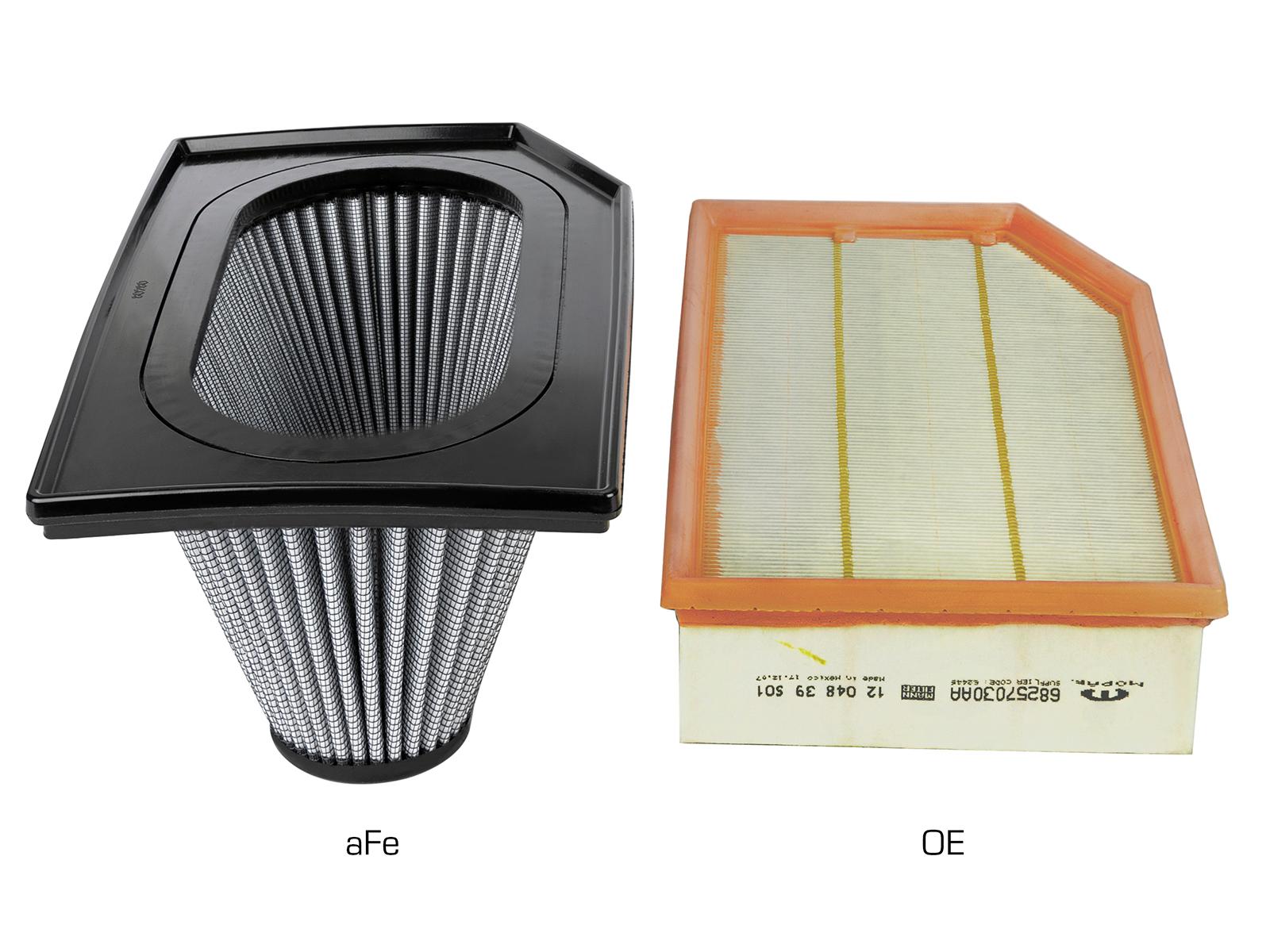 AFE Inverted Replacement Air Filter (IRF) (2018-2020 Jeep Wrangler L4-2.0L(t) / V6-3.6L) - 31-80280