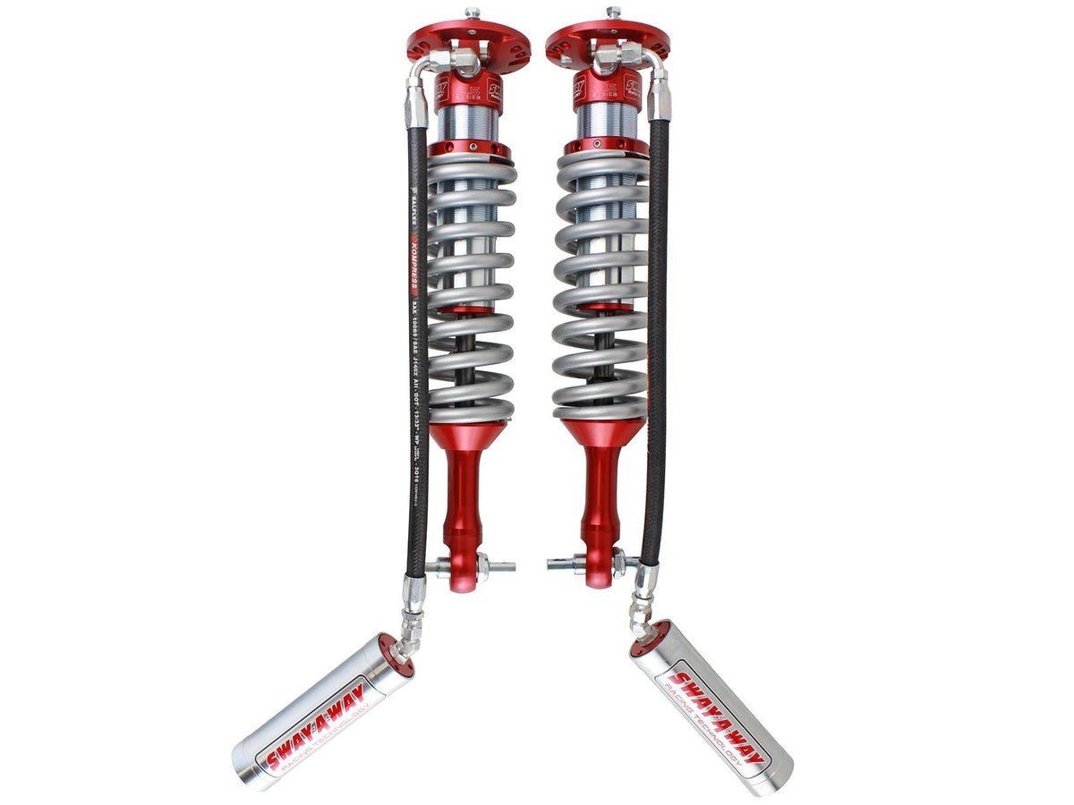 AFE Sway-A-Way 2.5 Front Coilover Kit w/ Remote Reservoirs (2015-2020 F-150, F-150, F-150, F-150, F-150, F-150) - 301-5600-11