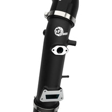 AFE BladeRunner Aluminum Hot and Cold Charge Pipe Kit Black (2019-2022 Veloster N) - 46-20764-B