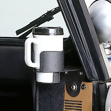 Rugged Ridge Cup Holder Windshield Mounted; 76-95 Jeep Cj/Wrangler Yj - 13306.01