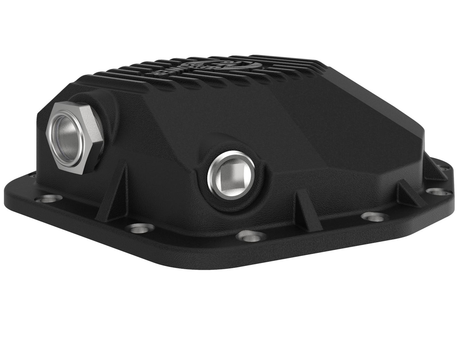 AFE 46-71290B Pro Series Rear Differential Cover Black w/ Machined Fins (2021+ Ford Bronco L4-2.3L (t) / V6-2.7L (tt) Dana M220)