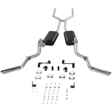 Flowmaster Header-back System - Dual Side Exit - American Thunder - Moderate/Aggressive