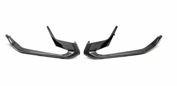 Anderson Composites Carbon Front Bumper Trim (2020-2022 Mustang Shelby GT500) - AC-FBT20FDMU500