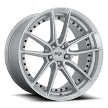 Niche M221 Dfs Wheel, 22X10.5 in Gloss Silver Machined with 5X120 Bolt Pattern and 40 Offset - M221220511+40