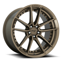 Niche M222 Dfs Wheel, 18X8 in Matte Bronze with 5X112 Bolt Pattern and 42 Offset - M2221880F8+42