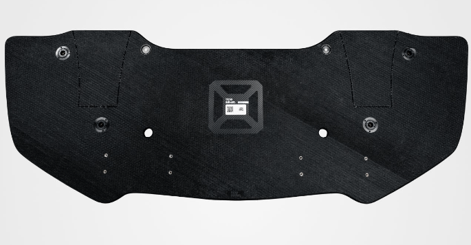Triple Seven Chassis Mounted Carbon Splitter (2015-2023 Mustang)