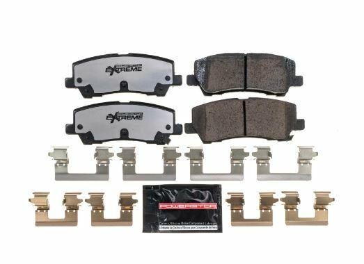 Power Stop Z26 Extreme Performance Carbon-Ceramic Front Brake Pads (2015-2023 Mustang GT w/ Brembo Brakes) - Z26-1792