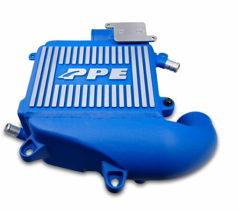 PPE Power Air-To-Water Intercooler Kit - Blue (2020-2023 GM 3.0L) - 115030022