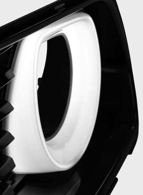 Triple Seven Upper Grille w/ Halo LED Lights - 777 Mach 1 Bumper (2015-2023 Mustang GT/EcoBoost/V6) - 777-M1HALO