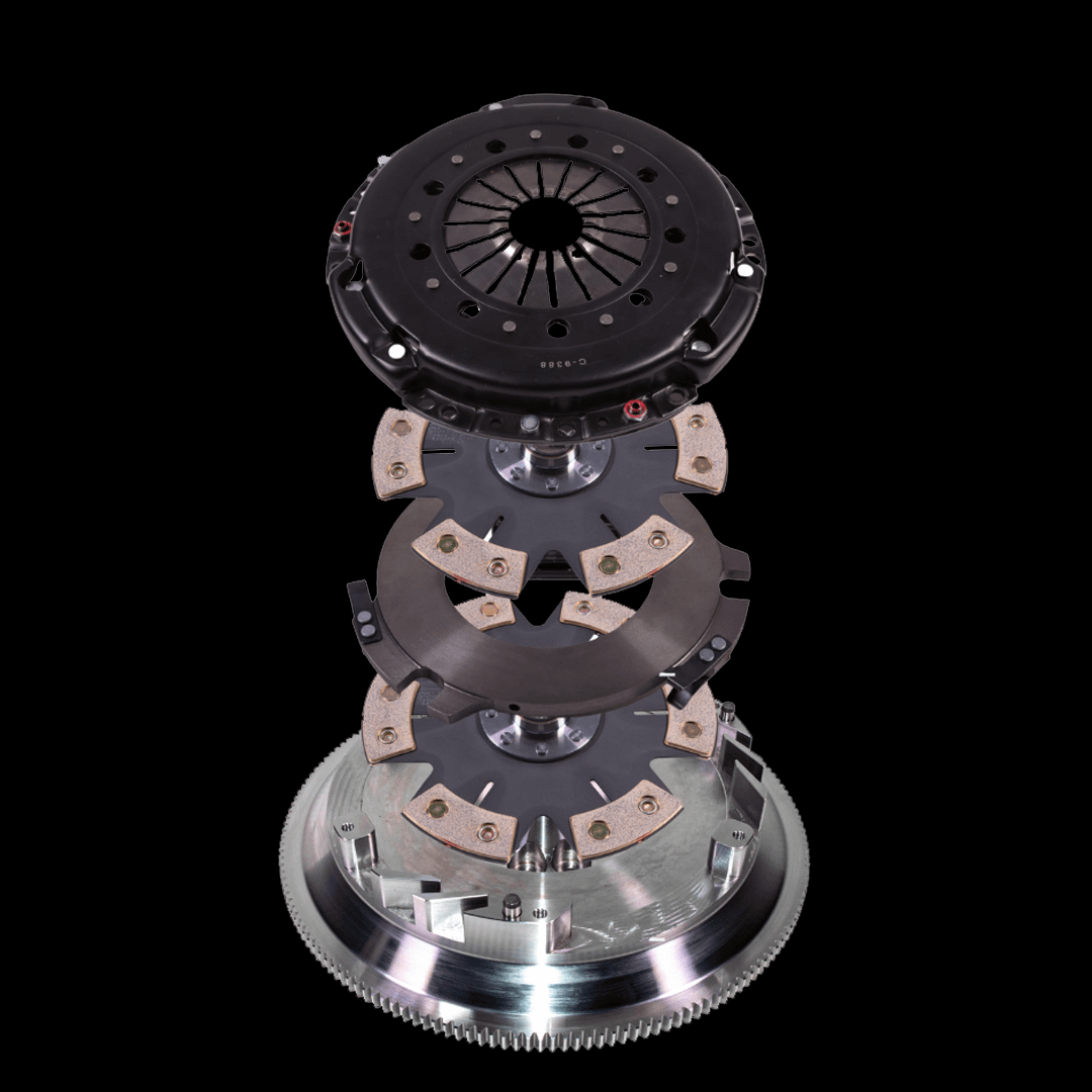 Vengeance Stage 3 Twin Disc MPC 6-Puck Ceramic Full Face Clutch Kit (2007-2014 Shelby GT500) - DM3-07-07
