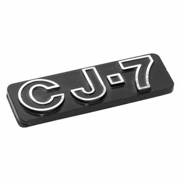 Omix Cj7 Emblem (1976-1986 CJ7, CJ7 Base, CJ7 Golden Eagle, CJ7 Renegade) - DMC-5457017