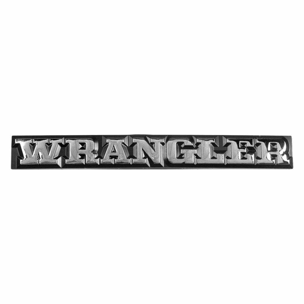 Omix Wrangler Emblem (1987-1990 Wrangler) - DMC-55010768