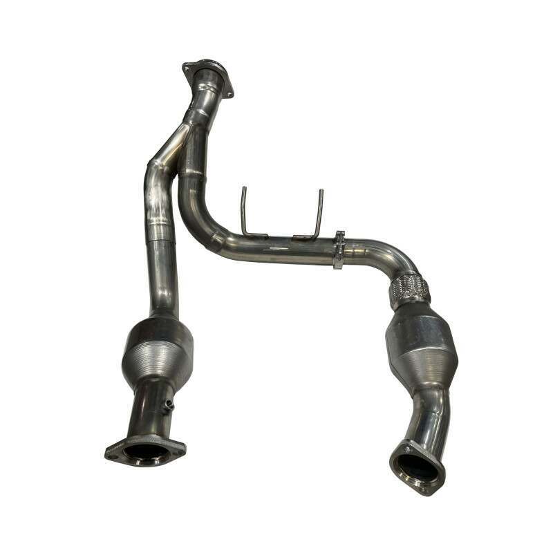 SPD Alpha Catted Downpipes (2021-2025 Ford F-150 3.5L) - DP35F21SS