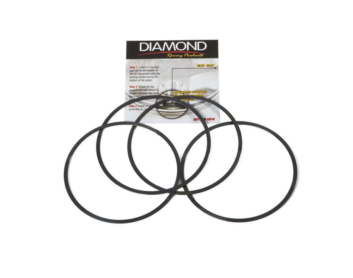 Diamond Oil Ring Groove Support Rail - 4.030-4.059 Diameter, .030 Thickness, .188 Radial - 019000030