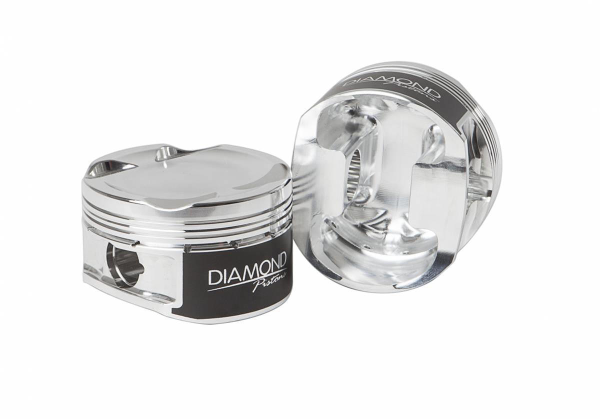 Diamond Racing Products Piston Kit for Subaru EJ205 92.0mm Bore x 75.0mm Stroke x 5.137 Rod x 1.287 Comp Height - Std Kit. - 36001-4