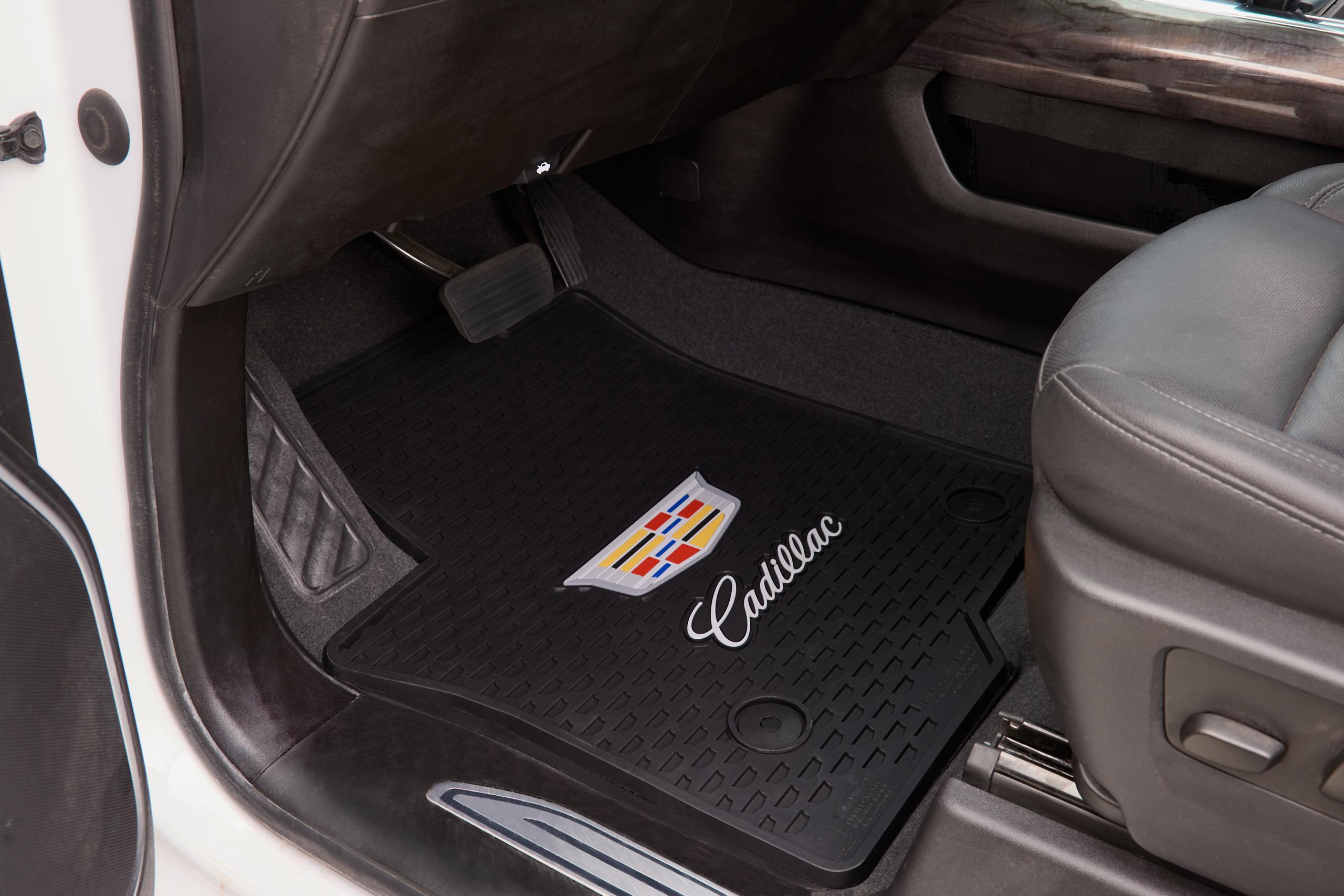 Lloyd Mats All-Season Rubber Mats with Logo - 2pc Front (2015-2020 Escalade) - 595400-1