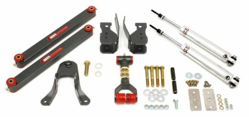 BMR 05-2010 Mustang Level 1 Drag Race Rear Package (Black Hammertone)