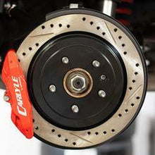 BMR Fabrication 15" Conversion Kit by Carlyle Racing - Drilled & Slotted Rotors - Red Calipers (2016-2022 Chevrolet Camaro) - DRP363