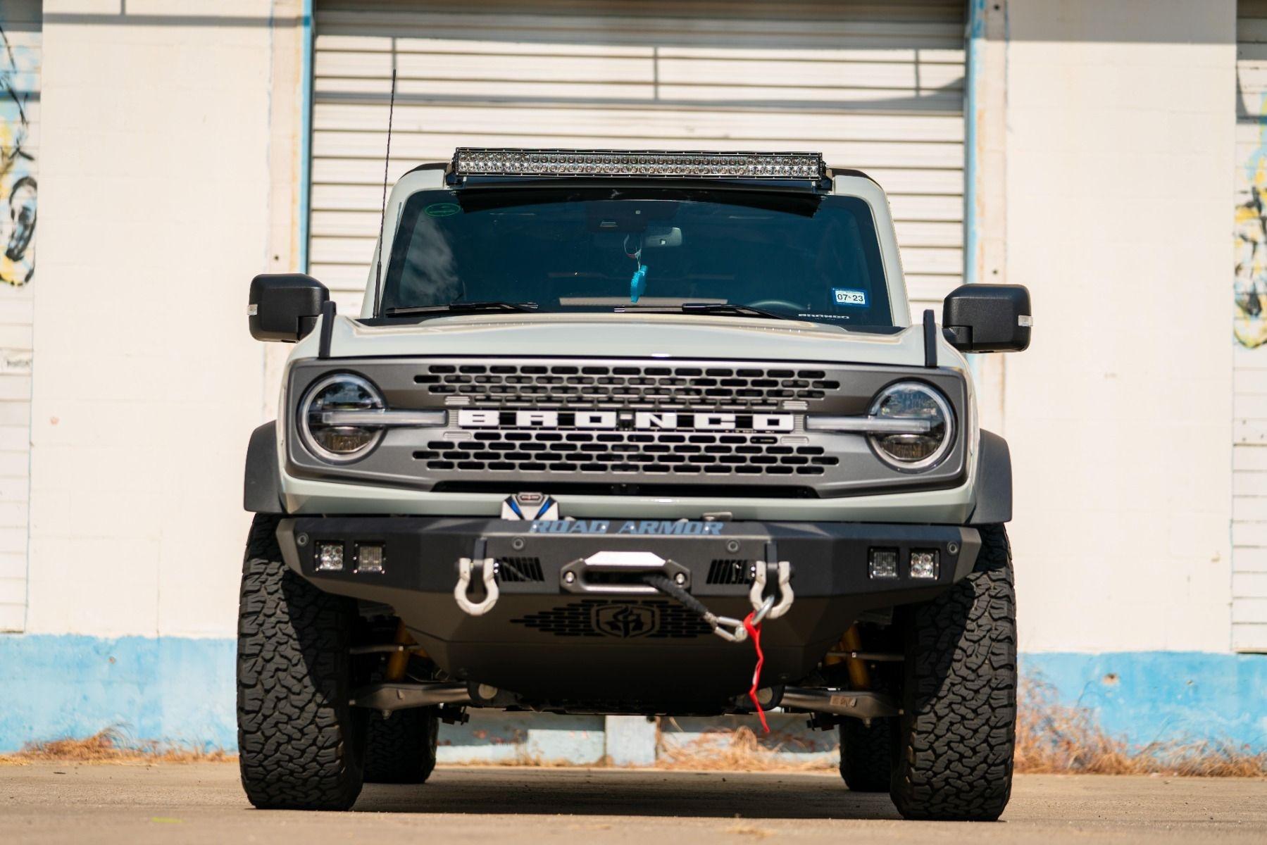 Road Armor 6213ALMP0B Stealth A-Pillar Light Mounts (2021+ Ford Bronco)