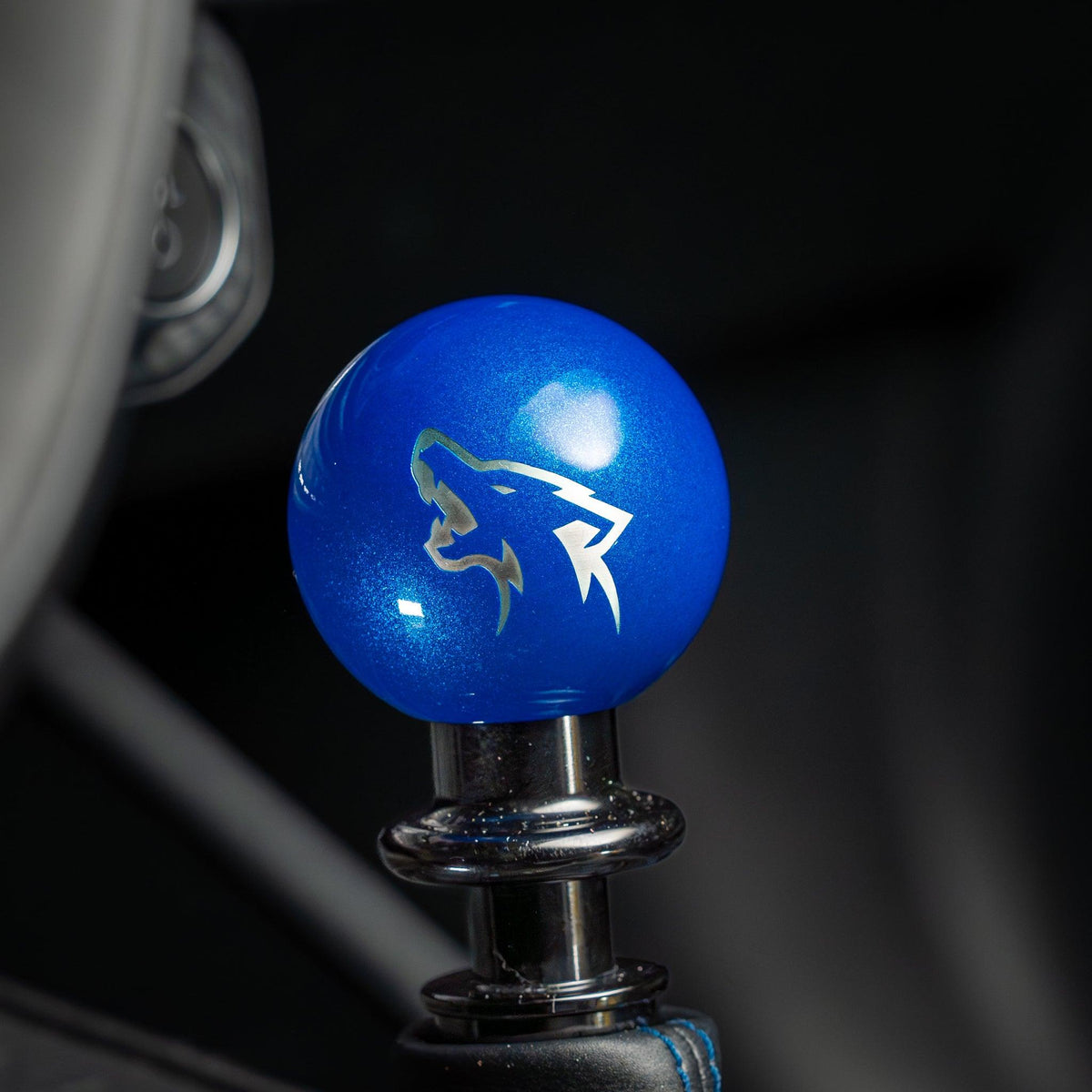 Billetworkz Shift Knob - Coyote Engraving - Automatic Transmission (2015-2025 Mustang)