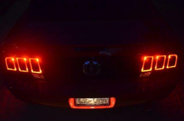 Anchor Room 05-09 Mustang to 2013 Style Vinyl Tail Light Conversion Kit