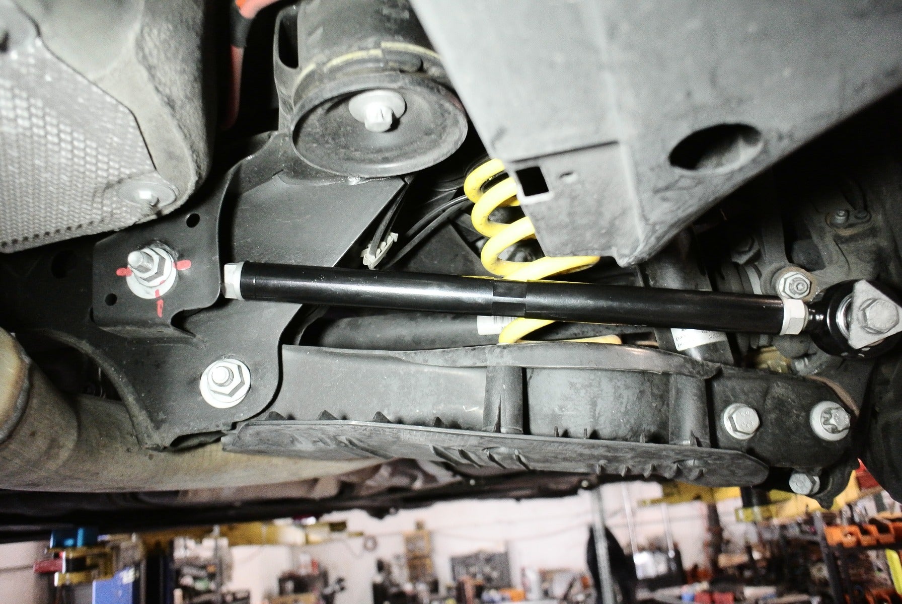 Megan Racing Rear Lower Toe Arm, Spherical (2012-2021 BMW 2/3-Series F22/F30/F31/F34, Non-US 1-Series F20) - MRC-BM-0370