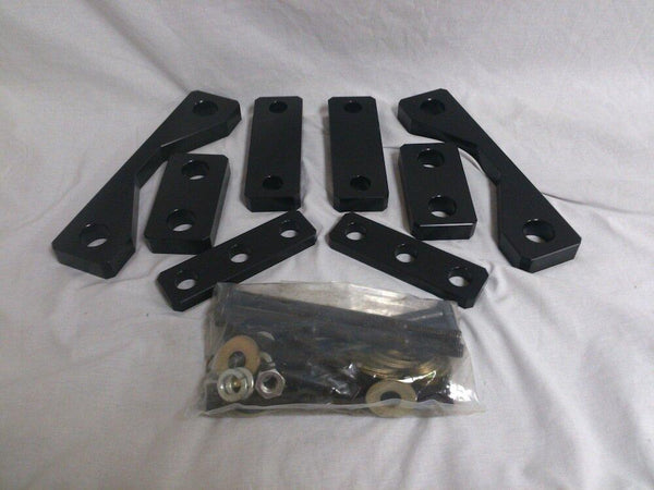 Whipple 07-14 GT500 K-Member Spacer kit / Black / **Does not include motor mounts**