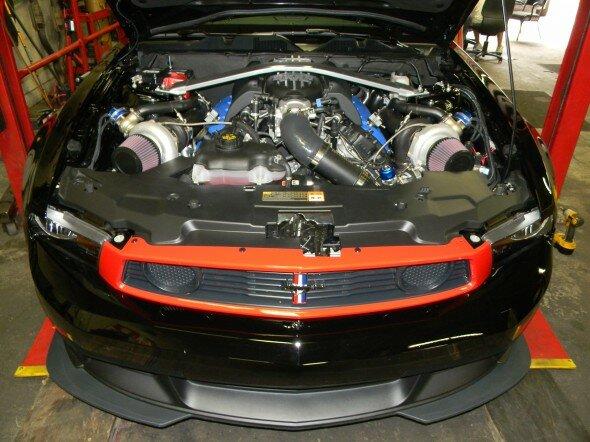 Hellion Twin Turbo System (2012-2013 Ford Mustang Boss 302) -  HT-1213BOS-TT