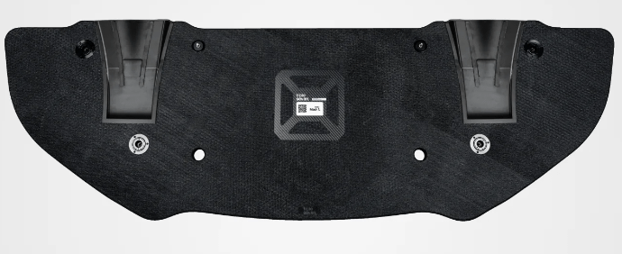 Triple Seven Chassis Mounted Carbon Splitter (2015-2023 Mustang)