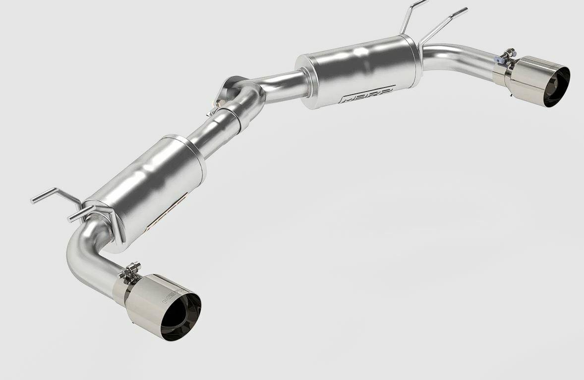 MBRP T304 2.5" Axle-Back Exhaust Dual Rear Exit - Street Profile - Stainless Tips (2019-2023 Mazda 3 Hatchback FWD / AWD) - S4450304