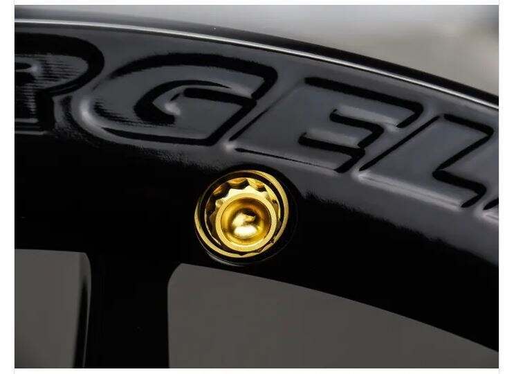 Royal Titanium Beadlock Bolt and Washer Kit for Forgeline Wheels (21) - Gold Titanium - ROY-BKGW15-FORGELINE-21