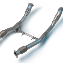 CP-E QKspl Cast Bellmouth Downpipes - High Flow Metallic Cat (2022-2025 Ford Bronco Raptor) - FDDP00035T