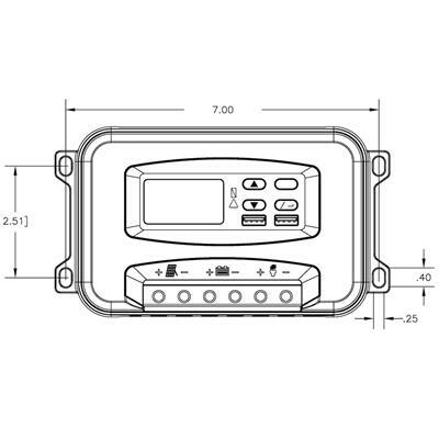 Battery Tender 30AMP PWM Indoor Solar Controller System - 021-1178