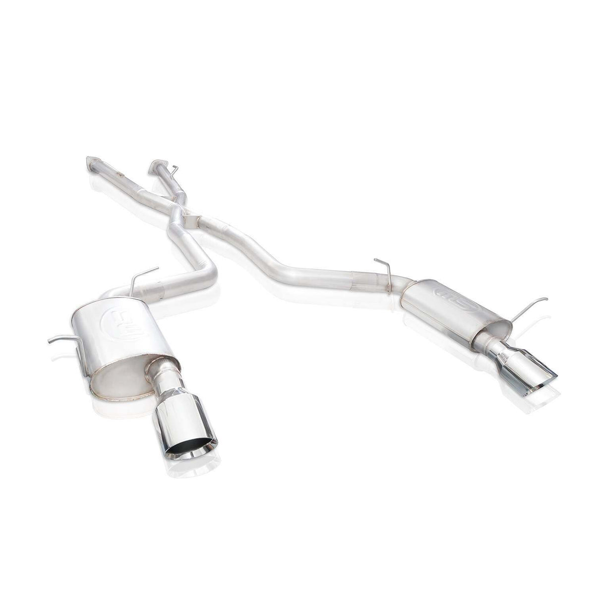 Stainless Works DUR18CBR 2024+ Dodge Durango Stainless Works Redline Catback With Polished Tips