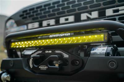DV8 Offroad 20-Inch Elite Series Amber LED Light Bar Single Row - BE20SW105W-A