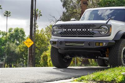 DV8 Offroad 2021-2025 Ford Bronco Oe Plus Series Front Bumper V2 - FBBR-06