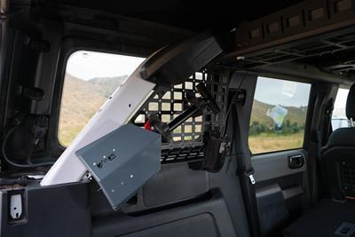 DV8 Offroad 2021-2025 Ford Bronco 4-Door HardTop Only Pocketed Rear Window Molle Panels - MPBR-08