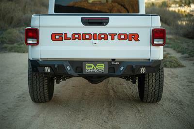 DV8 Offroad 2020-2025 Jeep Gladiator JT Mto Series Rear Bumper - RBGL-12