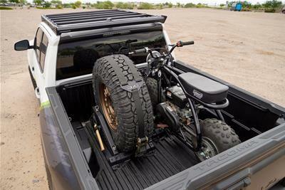 DV8 Offroad Tire Carrier , Accessory Mount - UNBM-01