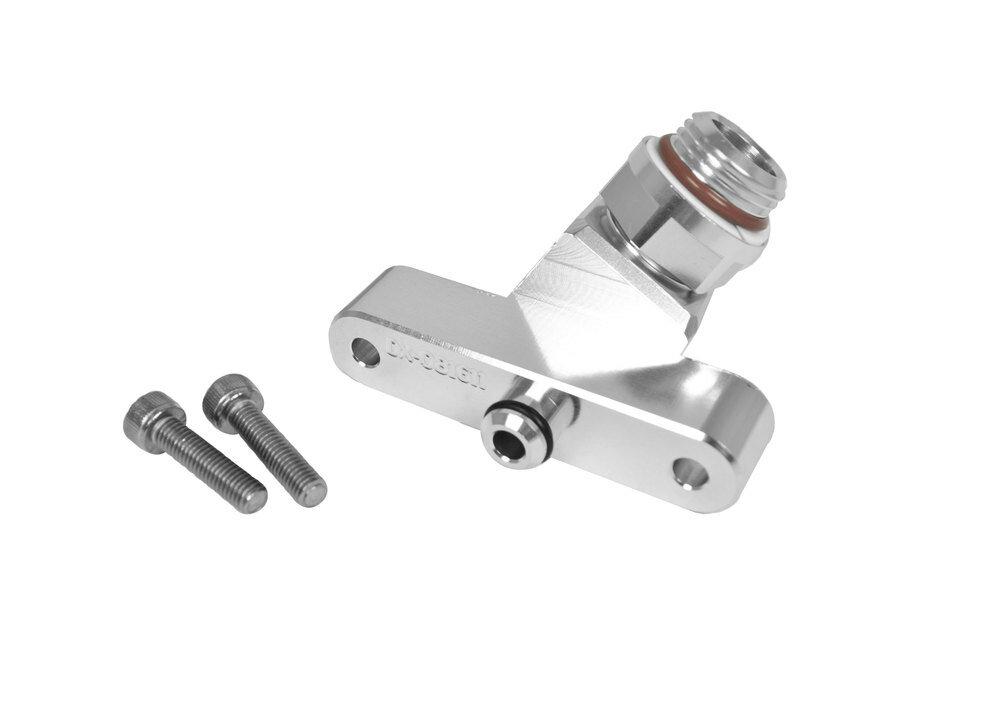 DivisionX 99-04 Mustang Stock Rail to -8an Regulator Feed Adapter