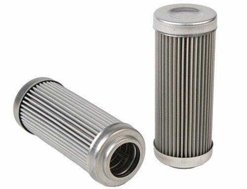 DivisionX 10 Micron Wire Mesh Washable Replacement Filter Element (E85 and Flex Fuels)