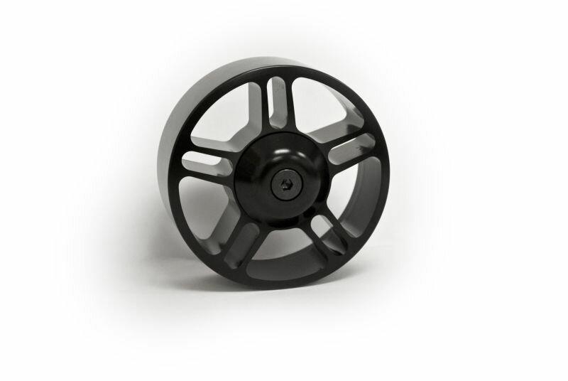 divisionX 100mm Dual Ball Bearing Idler (Black)