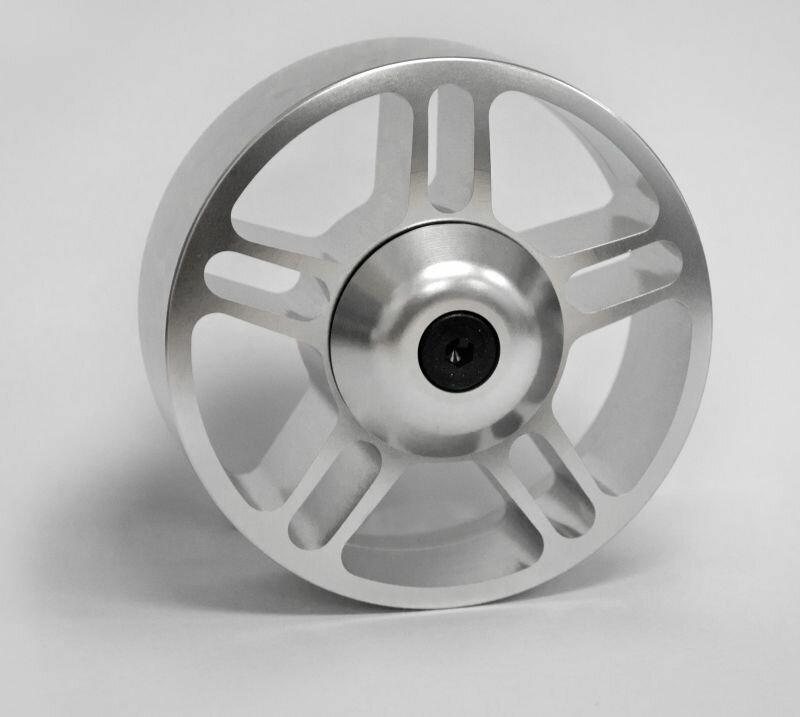 divisionX 100mm Dual Ball Bearing Idler (Clear)