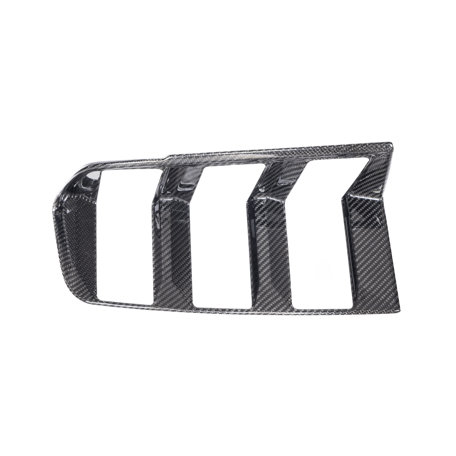 DX Carbon Carbon Fiber Tail Light Bezels (2024-2026 Mustang)