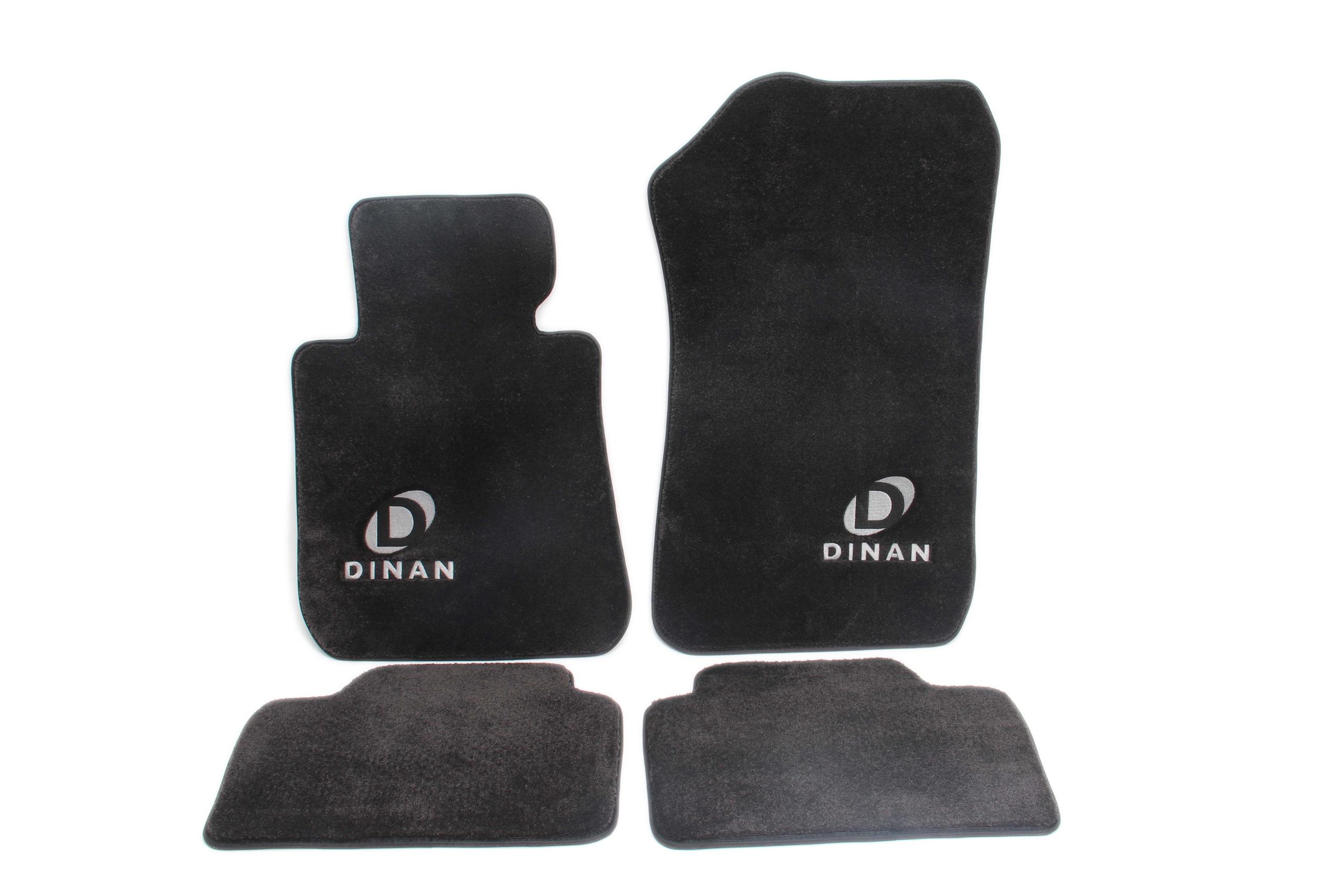 F32/F82 Mats; Black W/ Silver  - D701-DNBW4015-4C-BLK