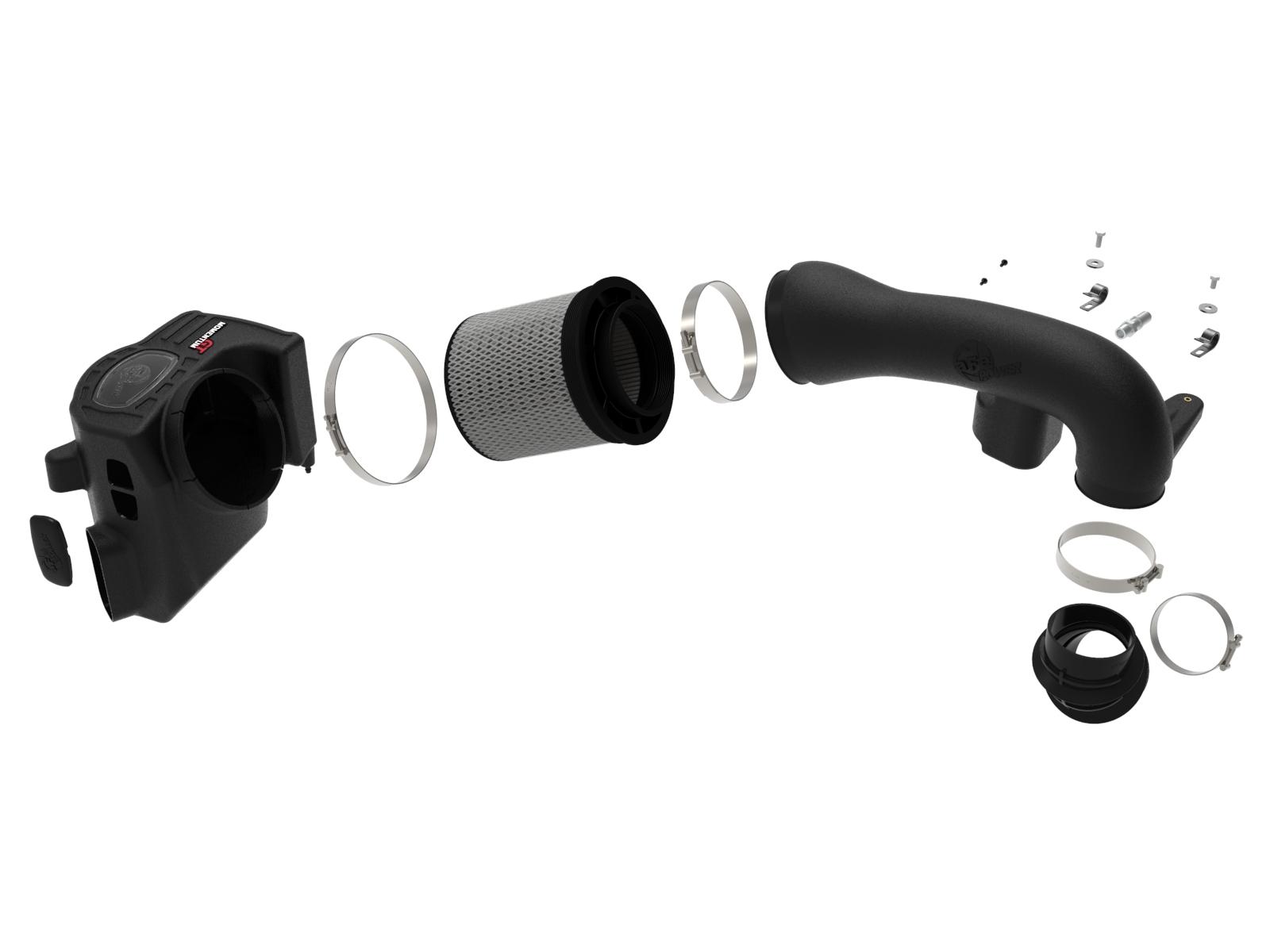 AFE Momentum GT Cold Air Intake System w/ Pro DRY S Media (GM 2500/3500HD 2020 V8-6.6L L8T) - 50-70055D