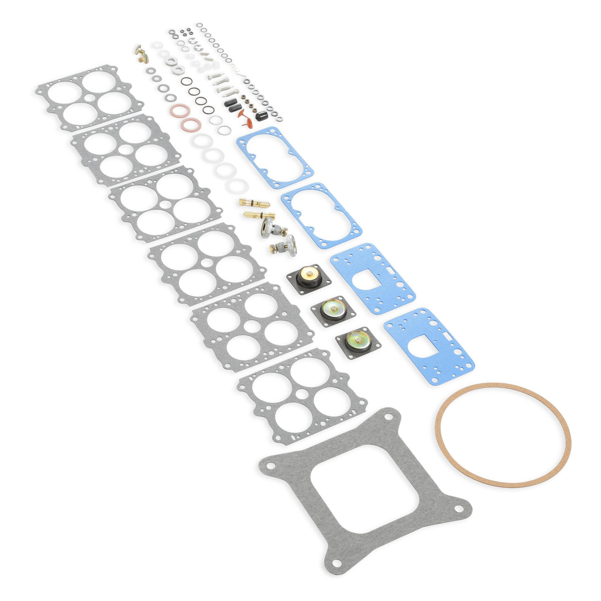 Quickfuel Non-Stick Rebuild Kit; 4150 D.P. (390-850 CFM). - 3-202QFT