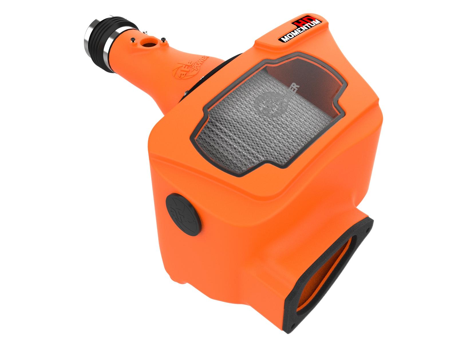 AFE Momentum HD Cold Air Intake System Orange w/ Pro DRY S Filter - 50-70098DN