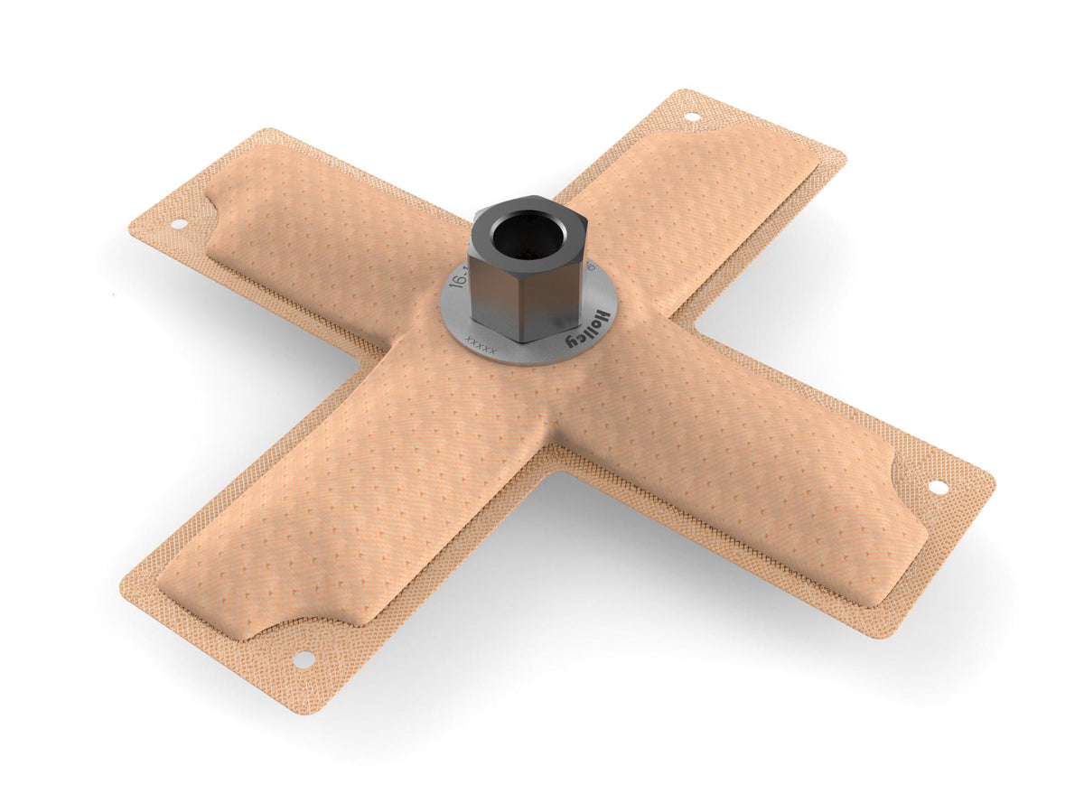 Holley 8" x 8" HydraMat, Cross.  - 16-103